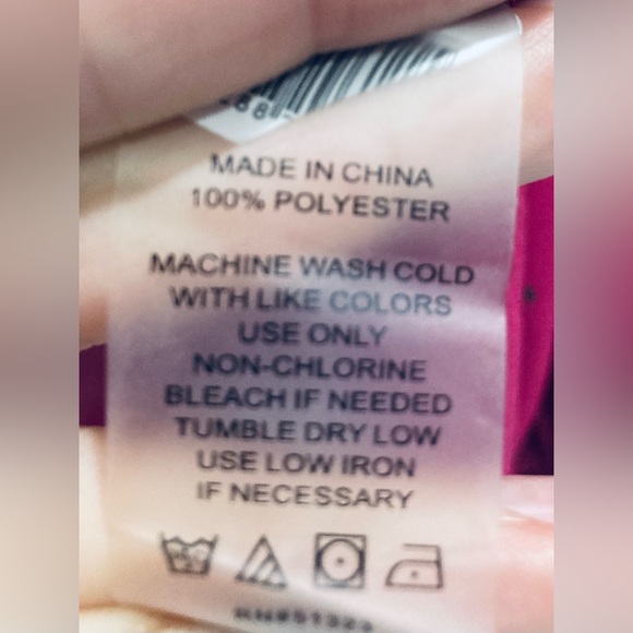 Vince Camuto Pink Floral V-Neck Blouse Size Small Women - Picture 8 of 8